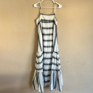 COPY - Carly Jean striped maxi dress- L